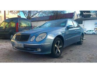 mercedes benz classe e 320 avantgarde (w211) 3.2 cdi 204ch bva de 2003