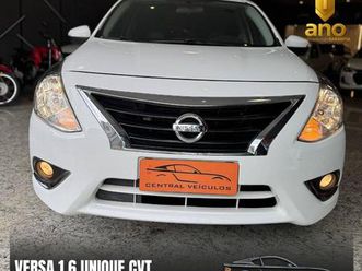 nissan versa unique 1.6 16v flexstart 4p aut.