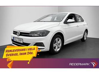 volkswagen polo 1.0 tsi farthållare bluetooth låg skatt