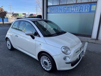 fiat 500 1.2 lounge bianco perla
