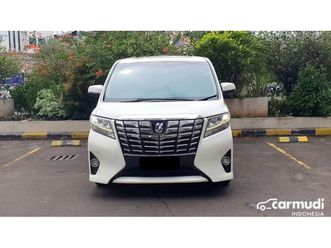 2017 toyota alphard 2.5 g mpv atpm pilot seat nik 2016 low km garansi