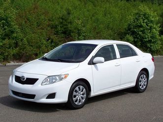2009 toyota corolla le 1.8l dohc 4-speed automatic 4-dr value priced ga sedan
