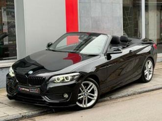 ② bmw 218 ia cabriolet*garantie1an*pack sport*bt-auto*90.000km — bmw — 2ememain