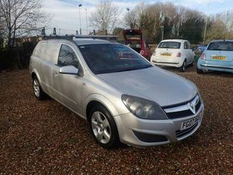 2007 vauxhall astra van sportive 1.9 cdti van car derived van diesel manual