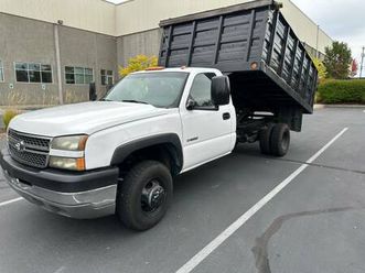 2005 chevrolet silverado c3500 dump truck