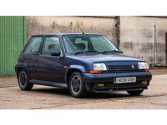 1990 renault 5 sport-blue-metallic manuel conduite à droi...