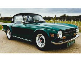 1974 triumph tr6 vert manuel, 4 vitesses conduite à droit...