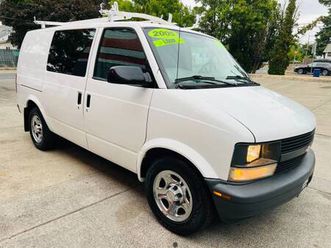 2005 chevrolet astro v6 4.3l 232k.mi.+roof rack white cargo van*sale**