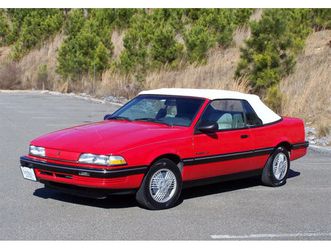 1990 pontiac sunbird le 104k convertible 2.0l fuel inj automatic j2000 roadster
