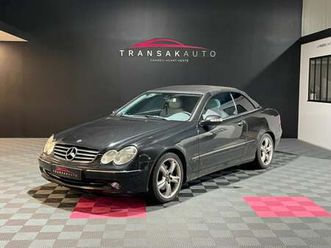 mercedes classe clk cabriolet 200 k avantgarde