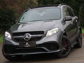 mercedes-benz gle 5.5 gle63 v8 amg s (premium) spds+7gt 4matic euro 6 (start/stop) 5dr petrol automatic