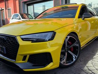 a4 5ª serie anticipo 5900,00 euro rata mensile 719,00 euro rs 4 avant 2.9 tfsi quattro tiptronic