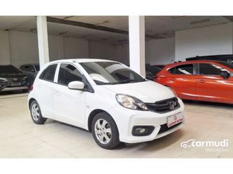 2017 honda brio 1.2 satya e hatchback mt putih