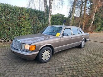 mercdes w126 300 sdl diesel turbo usa s klasse 300sd
