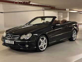 mercedes benz clk 350 avantgarde amg paket cabrio w209