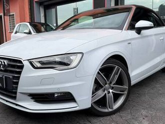a3 3ª serie uniproprietario solo 26000 km!!!!!!!!a3 cabrio 2.0 tfsi quattro s tronic sport