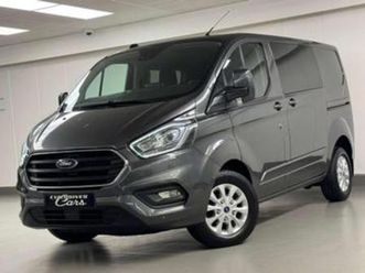 ② ford transit custom 2.0tdci 130cv double cabine 5 places cam — camionnettes & utilitaires — 2ememain