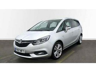2017 vauxhall zafira 1.4t sri nav 5dr auto mpv petrol automatic