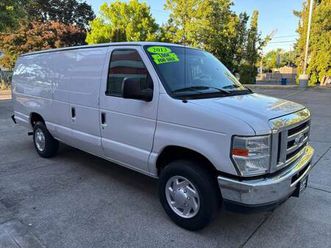 2013 ford e-150 econoline xlt 153k.mi.extended white cargo van**sale**