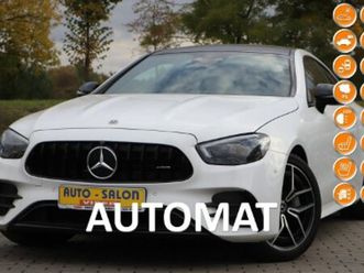 mercedes-benz klasa e amg-performance,automat,skóra, coupe, 4-matic,zarejestr