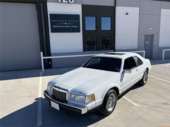 1989 lincoln continental mark ii for sale