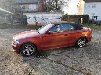 bmw 118 cabrio rot