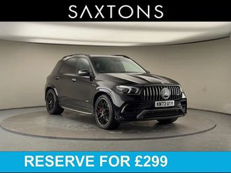mercedes-benz gle class 4.0 gle63 v8 biturbo mhev amg s suv 5dr petrol hybrid spds tct 4matic+ euro 6 (s/s) (634 ps) 22'' suv 2023, 44906 miles, £73000 - 330449