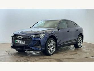 55 launch edition sportback auto quattro 5dr 95kwh