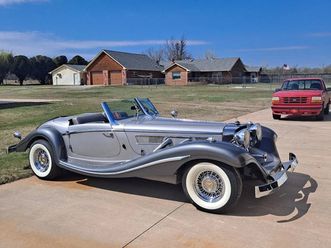 1936 mercedes-benz convertible 500k replica/236 miles