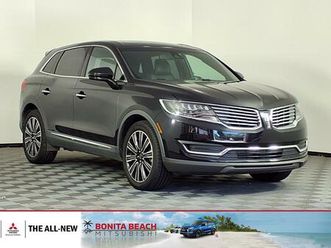 used 2017 lincoln mkx black label