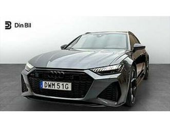 audi rs6 avant performance 630hk rs-design röd hud pano