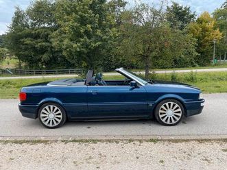 audi 80 cabrio 2,0 l 115 ps europablau