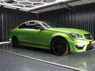 c63 amg coupe legacy edition