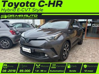c-hr (2016-2023) c-hr 1.8 hybrid e-cvt style