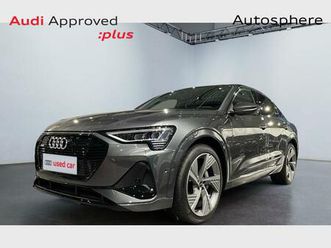 audi e-tron sportback sportback*quattro*55 s-line*full options*tva déductible