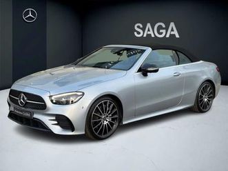 mercedes classe e 200 cabriolet amg pack night burmester