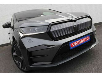skoda enyaq coué rs 80x 4x4 82 kwh - canton/pano/memory/hud