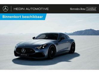 mercedes amg gt 43 night edition panoramisch dak | dodehoekassistent | memory pack | 360° camera | burmester audio | night pack | smartphone integratie | verwar