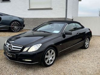 mercedes classe e 200 e 200 cabrio blueefficiency 7g-tronic avantgarde