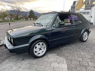 vw golf 1 cabrio classic line canton saint-gall - tutti.ch