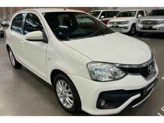 2018 toyota etios 1.5 xs 5-dr