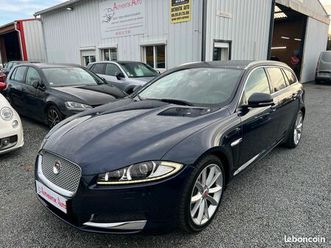 jaguar xf sportbrake 2.2d 200 bva8 - luxe premium - historique complet
