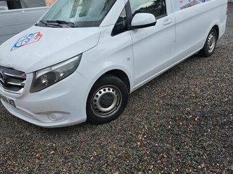 mercedes vito fg 111 cdi long e6, (fourgon), blanc, 5cv,