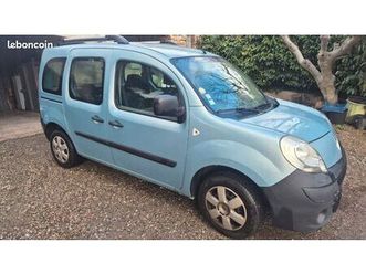a vendre kangoo 1.5 dci 85 cv. eco2■courroies et pompe a eau remplace a 160000 km . ■controle technique a jour ■a vendre cause changement de vehicule■a venir vo