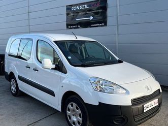 peugeot partner ◊1.6 hdi-90cv-l2 800 kg-fourgon double cabine-5 places-sur place‼️
