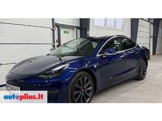 tesla model 3, 75 kwh, saloon / sedan