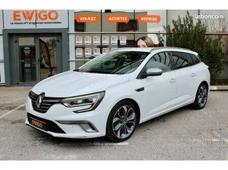 renault megane estate gt line - 1.2l 130ch - entretien 100% renault