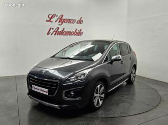 peugeot 3008 1.6 hdi 115 ch allure / gps / clim auto / caméra de recul / radar / attelage /