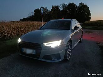 audi a4 avant (b9) s-line 40 tdi 190cv, boîte automatique tiptronic 7, gris nardo, virtual cockpit, matrix led, key less, caméra, pack black, audi drive select,
