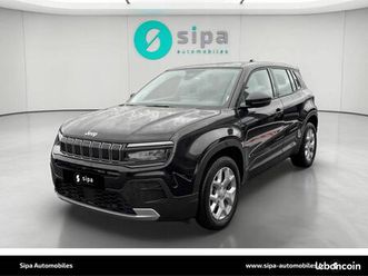 jeep avenger 1.2 turbo t3 100 ch altitude 5p